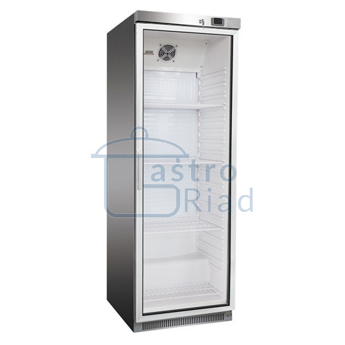 Zobraziť tovar: Chladnička nerezová presklená ventilovaná 350 l, DR-400GS